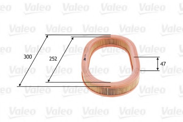 Воздушный фильтр VALEO 585674