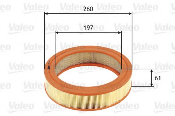 Воздушный фильтр VALEO 585698
