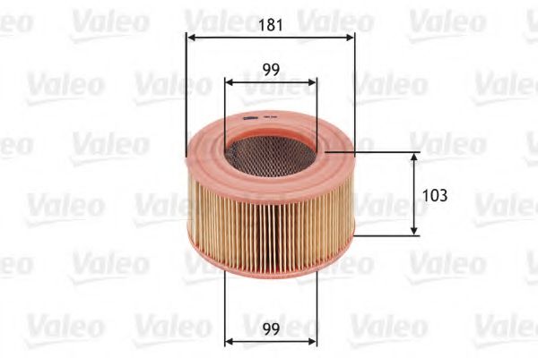 Воздушный фильтр VALEO 585708