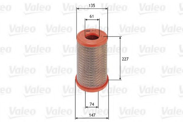 Воздушный фильтр VALEO 585738