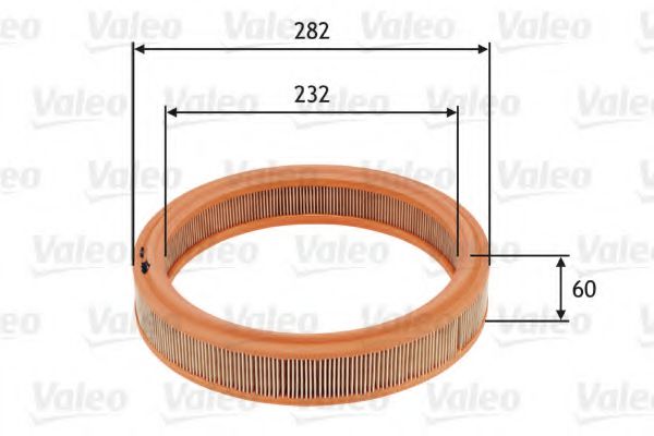 Воздушный фильтр VALEO 585746