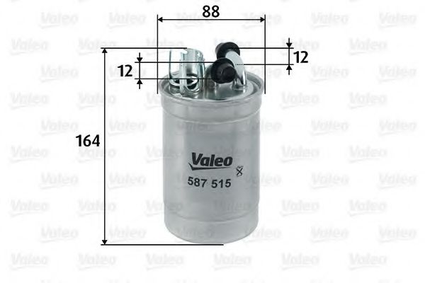 Топливный фильтр VALEO 587515