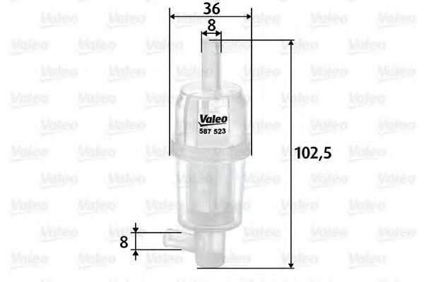 Топливный фильтр VALEO 587523