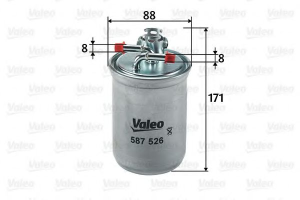 Топливный фильтр VALEO 587526