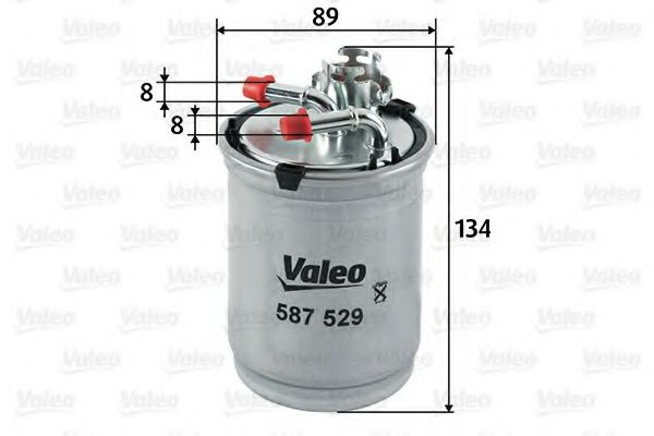 Топливный фильтр VALEO 587529