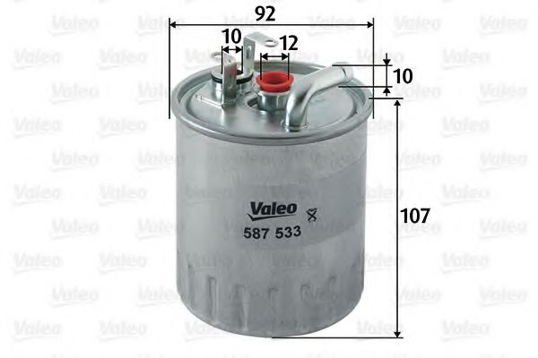 Топливный фильтр VALEO 587533