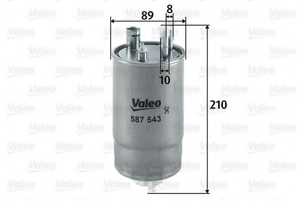 Топливный фильтр VALEO 587543
