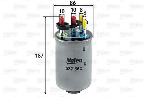 Топливный фильтр VALEO 587562