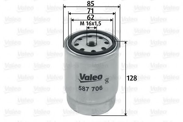 Топливный фильтр VALEO 587706