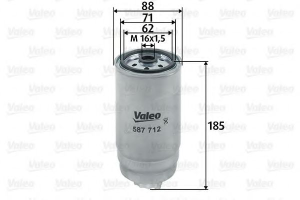 Топливный фильтр VALEO 587712