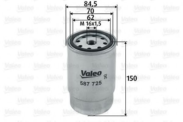 Топливный фильтр VALEO 587725