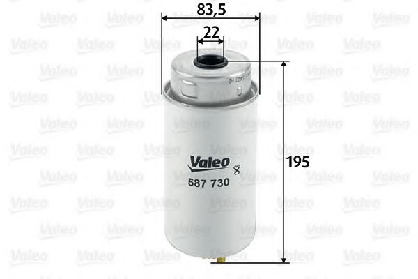 Топливный фильтр VALEO 587730