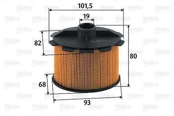 Топливный фильтр VALEO 587905