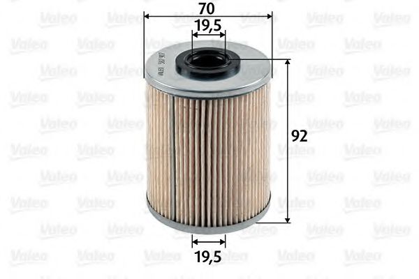 Топливный фильтр VALEO 587907