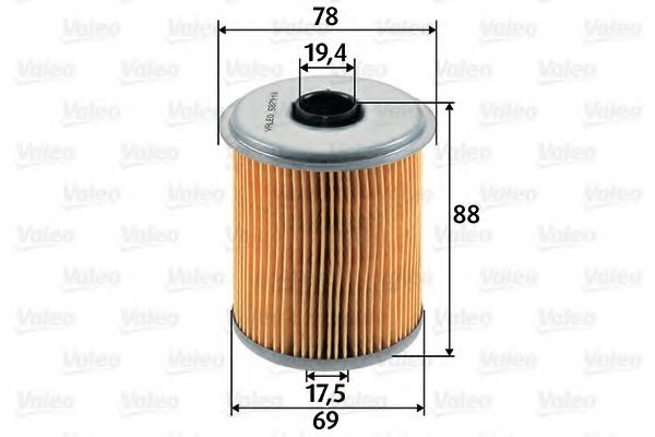 Топливный фильтр VALEO 587910