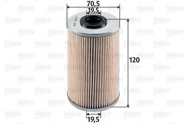 Топливный фильтр VALEO 587913