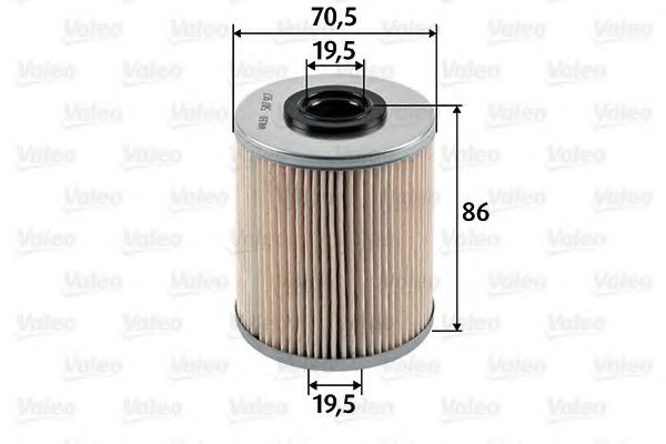 Топливный фильтр VALEO 587917