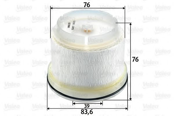 Топливный фильтр VALEO 587933