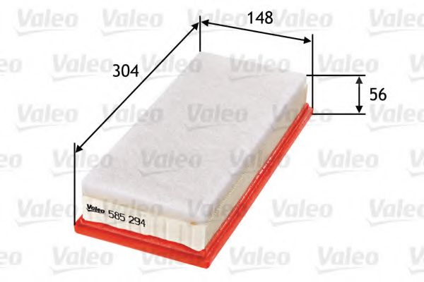 Воздушный фильтр VALEO 585294