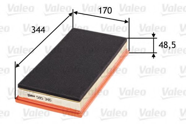 Воздушный фильтр VALEO 585346