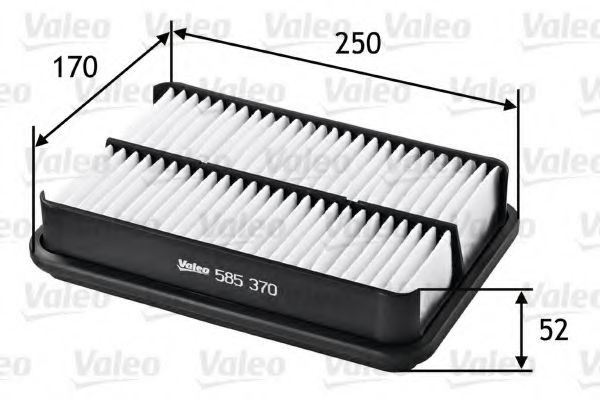 Воздушный фильтр VALEO 585370