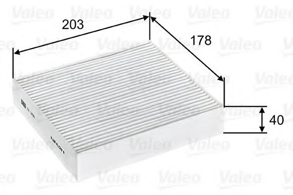 Фильтр салона VALEO 715603