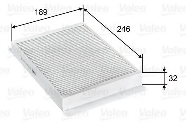 Фильтр салона VALEO 715751