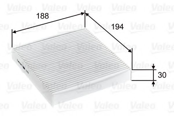 Фильтр салона VALEO 715755