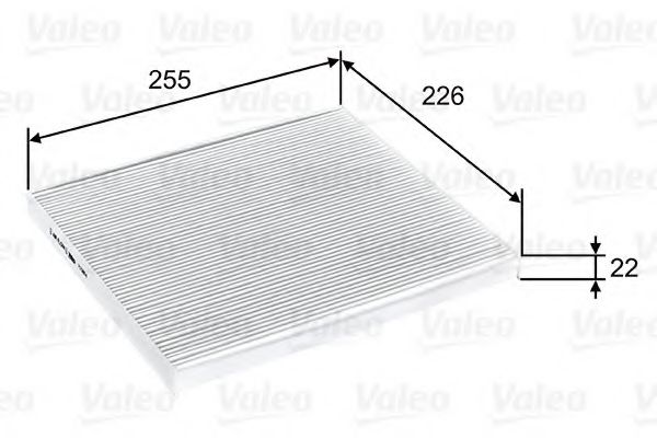 Фильтр салона VALEO 715804