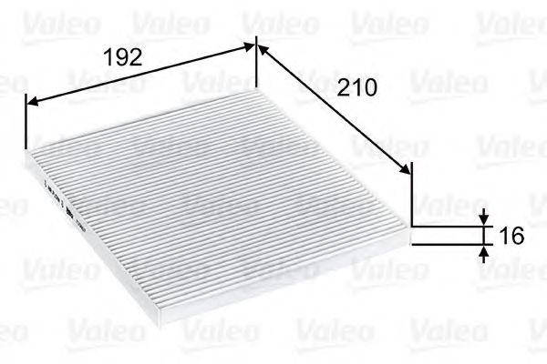 Фильтр салона VALEO 715807