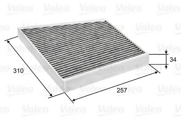 Фильтр салона VALEO 698741
