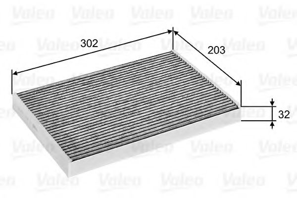 Фильтр салона VALEO 716069