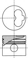 Поршень NÜRAL 87-990100-40