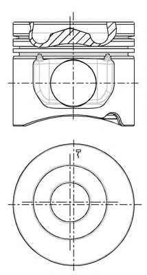 Поршень NÜRAL 87-127900-00