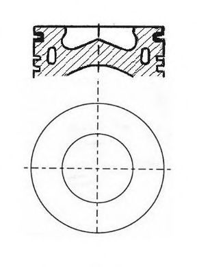 Поршень NÜRAL 87-432900-00