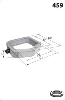 Воздушный фильтр MERCEDES-BENZ A0030945304 Воздушный фильтр MERCEDES-BENZ A0030945304