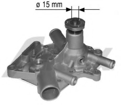 Водяной насос RENAULT 7701457671 Водяной насос RENAULT 7701457671