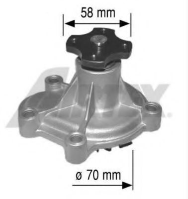 Водяной насос AIRTEX 1550