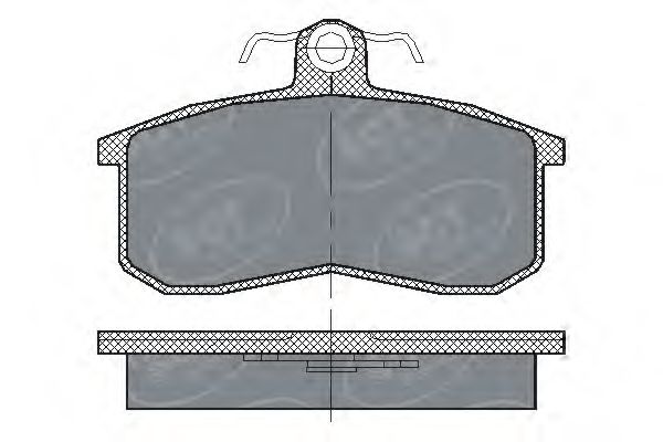 Тормозные колодки SCT SP 101 PR