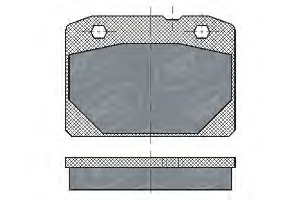 Тормозные колодки SCT SP 102 PR