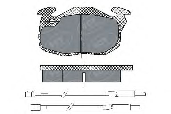 Тормозные колодки SCT SP 107 PR