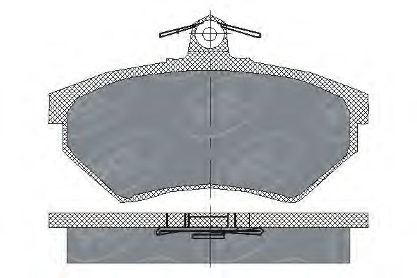 Тормозные колодки SCT SP 110 PR
