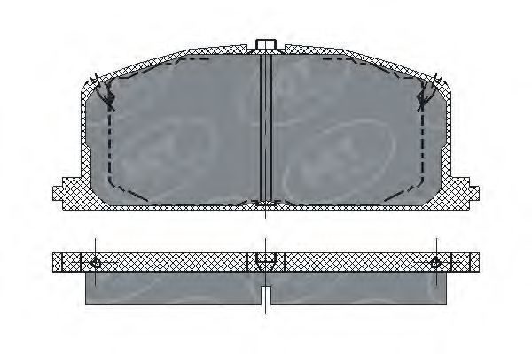 Тормозные колодки SCT SP 118 PR