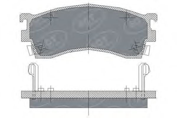 Тормозные колодки SCT SP 125 PR