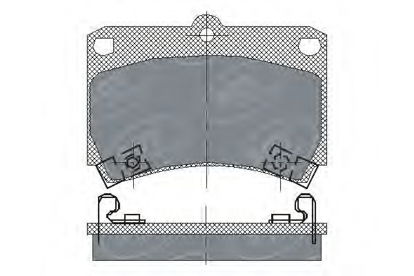 Тормозные колодки SCT SP 131 PR