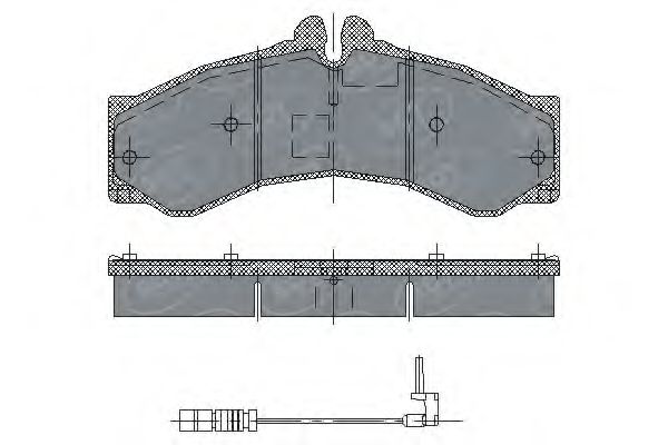 Тормозные колодки SCT SP 132 PR