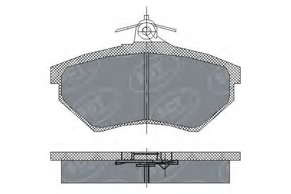 Тормозные колодки SCT SP 137 PR