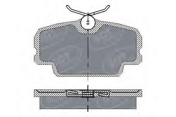 Тормозные колодки SCT SP 141 PR