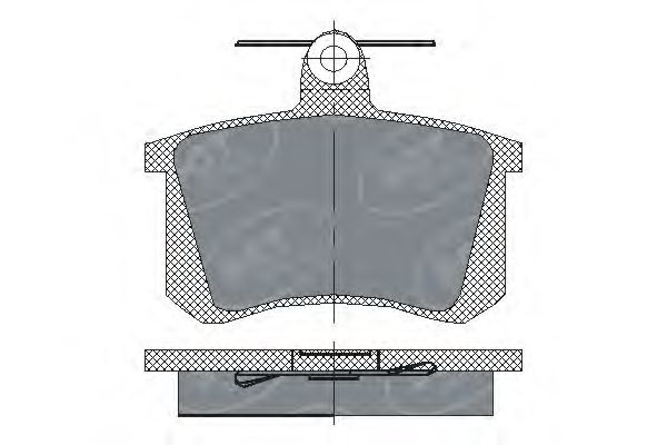 Тормозные колодки SCT SP 145 PR