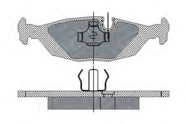 Тормозные колодки SCT SP 146 PR